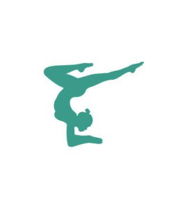 Hand Standing Upside Down Yoga Pose Vector Art