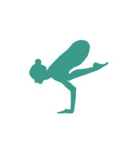 Alluring Crow Pose Yoga Vector Art