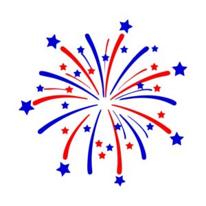 4TH OF JULY FIREWORKS VECTOR