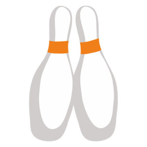 Exquisite Bowling Pins Vector Art