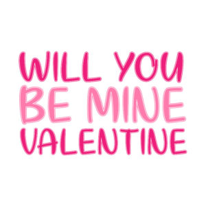 Cute and Decent Valentines Day Proposal Vector Art