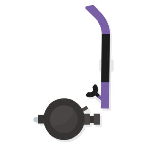 Requisite Diving Regular and Snorkel Vector Art