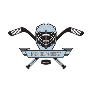 Energetic and Sedulous Ice Hockey Sport Logo Vector Art