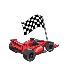 race car vector