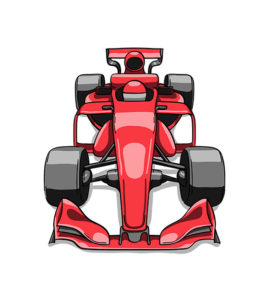 red car vector