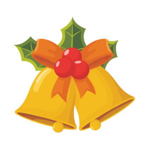 Melodic Christmas Jingle Bells Vector Art