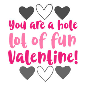 Humorous and Lovable Valentines Day Quote Vector Art