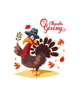 THANKSGIVING TURKEY VECTOR
