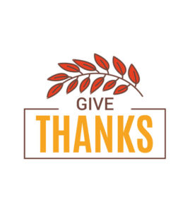 GIVE THANKS VECTOR