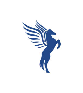Lovely Winged Pegasus Vector Art