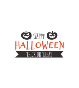 Jack OLantern Happy Halloween Trick or Treat Vector Art