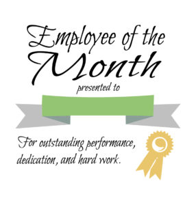 Employee of the monthEmployee of the month