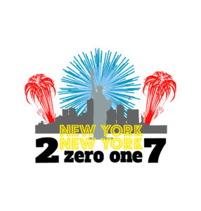 NEW YEAR 2 zero one 7