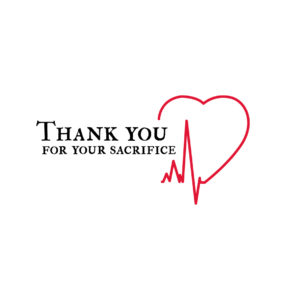 Thank you for your sacrifice