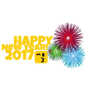 happy new year fire work