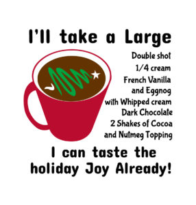 i will take a large double shot