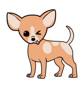 Cute Little Dog Cartoon
