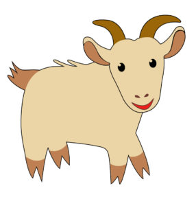 Cute goat design