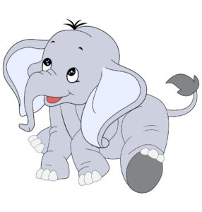 Premium Vector baby Elephant
