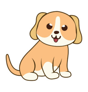Premium dog vector