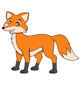 clever fox vector
