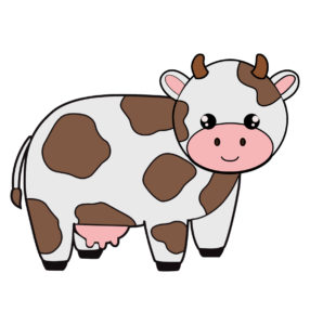 cow cartoon