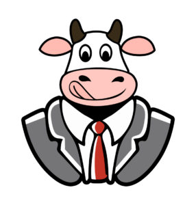 cow face vector art