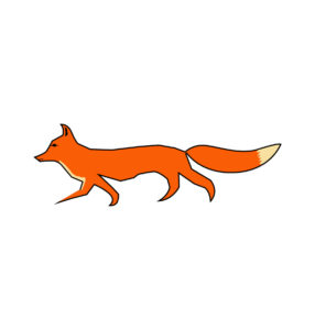 fox illustration vector