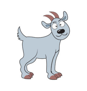 mountain goat premium vector