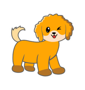 puppy vector