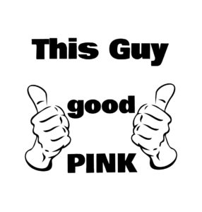 this guy good pink