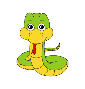 Angry Snake Vector