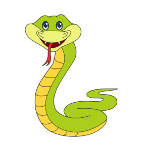 Happy Premium Snake Vector