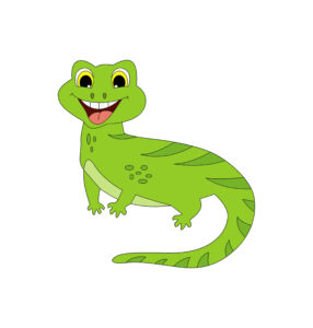 Happy Reptile Snake Vector