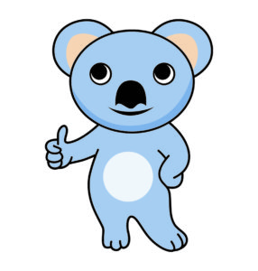 Thumps Up Koala Vector