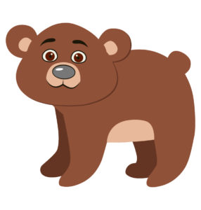baby bear vector