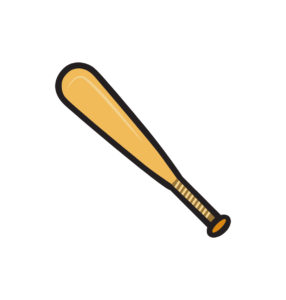 Baseball Bat Vector Design