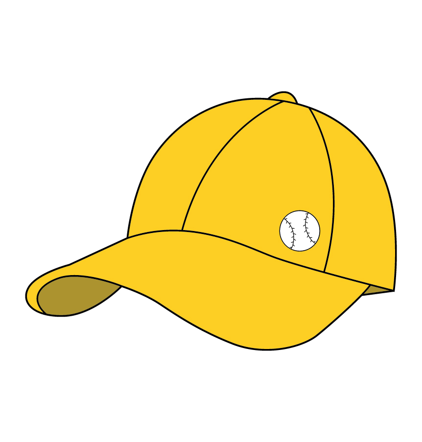 Baseball Cap Vector In Yellow Color Design Shop By AquaDigitizing Baseball Cap Vector In Yellow Color Design Shop By AquaDigitizing