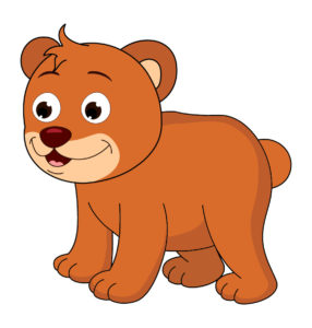 bear cartoon vector
