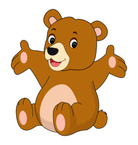 brown cute bear