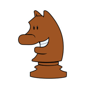 brown knight cartoon