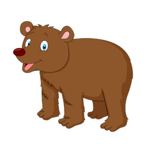 cute bear vector