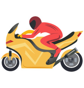 Champion Rider Vector