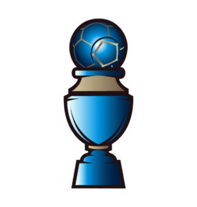 Football trophy Vector Art