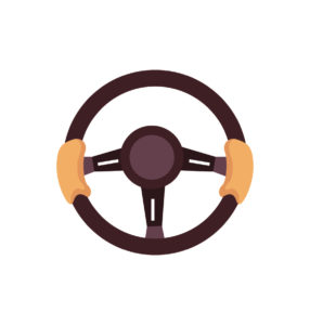 Game Steering Wheel Vector Design