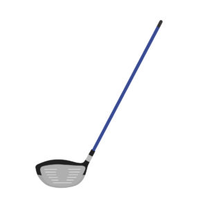 Golf Grass driver vector