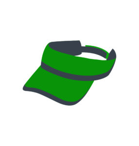 Golf cap vector