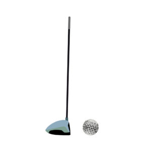 Golf driver strick vector