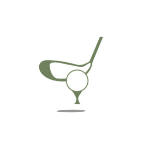 Golf play vector