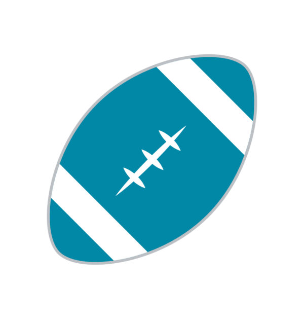 Vector Graphic Rugby Ball Graphic Rugby Royalty Ball Vector Design - Design Shop by AquaDigitizing